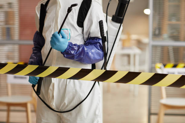 Professional Infectious Disease Decontamination technician working in Fremont, NC